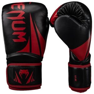 challenger 2.5 boxing gloves black/red 16 ounce
